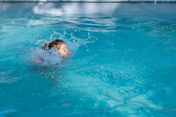 Risque de noyade d'un enfant en piscine non surveill&eacute;e
