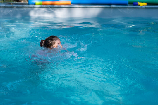 Risque de noyade d'un enfant en piscine non surveill&eacute;e