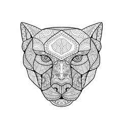 Obraz premium Black Panther Zentagle