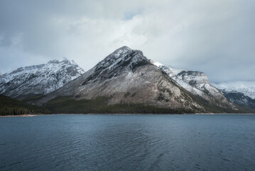 Lake and Mountains From Banff, Alberta, Canada