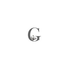 letter logo vector illustration