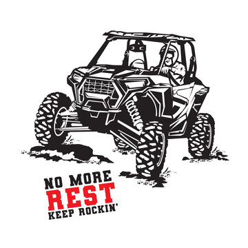 Buggy Extreme Adventure  Trip Race Sport, good for team  and racing club logo 