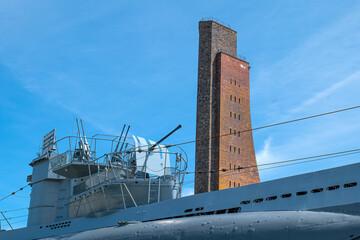 Laboe an der Kieler Förde, Marine-Ehrenmal und U-Boot