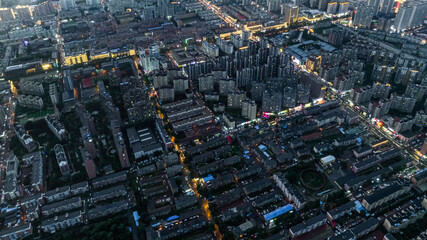 Fototapeta premium China Changchun city summer landscape after rain