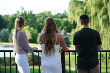 couple in park