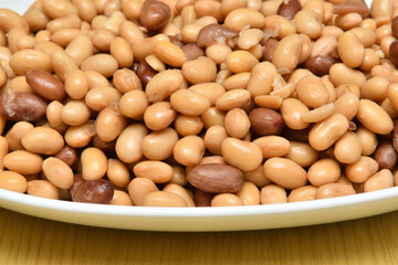 大豆と金時豆の煮物