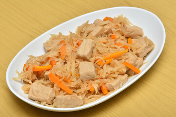 切り干し大根と高野豆腐の煮物