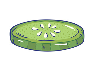 sliced cucumber vegetable