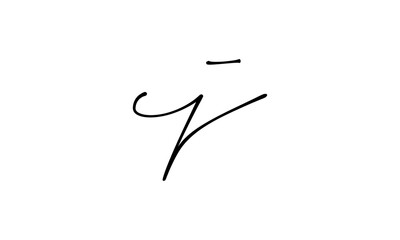 Initial Letter CJ Logo. Usable for Business Logos. Flat Vector Logo Design Template Element