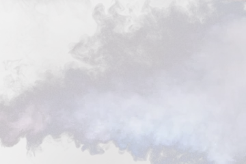 Foto op Canvas Dense Fluffy Puffs of White Smoke and Fog on transparent png Background, Abstract Smoke Clouds, Movement Blurred out of focus. Smoking blows from machine dry ice fly fluttering in Air, effect texture © Jade