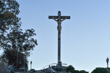 Cruz de Cristo en el Calvario, ciudad de Tandil, Provincia de Buenos Aires, Argentina