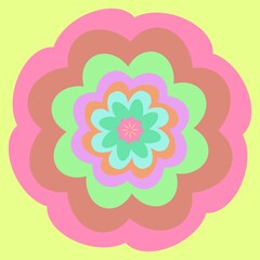 pink flower background