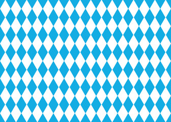 Seamless bavarian rhombic pattern. Oktoberfest. Vector graphics. - obrazy, fototapety, plakaty
