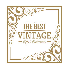 the best vintage label collection