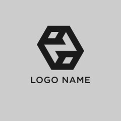 letter n logo design