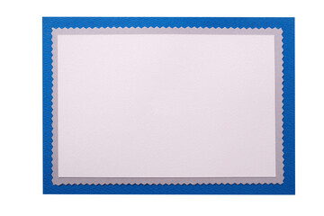 Christmas gift card or invitation isolated transparent background photo PNG file