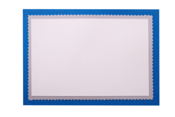 Christmas gift card or invitation isolated transparent background photo PNG file