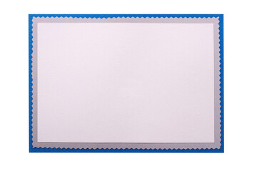 Christmas or birthday invitation gift card isolated transparent background photo PNG file