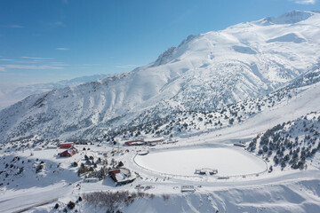 Ergan Ski Resort View, Erzincan, Turkey