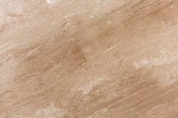 Zelfklevend Fotobehang Daino reale natural marble stone texture. Extra soft beige natural marble stone texture, photo of slab. Glossy beige granite pattern. Italian stone texture for ceramic wall and floor tiles closeup. © Dmytro Synelnychenko