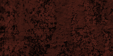 Abstract old grainy grunge oxidize brown and black rust on the metal plate, old style grunge texture, black and brown painted wall texture, black and brown texture for creative design and decoration.