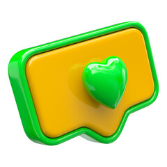 heart shaped button