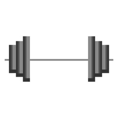 Weight Lifting Cartoon flat Icon