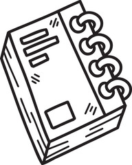 business icon illustration on transparent background