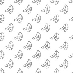 Banana seamless pattern background .