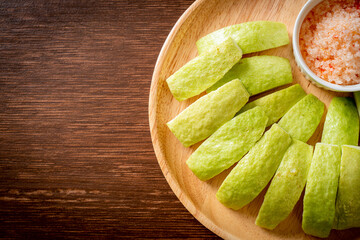 Guava Dip with Chili and Salt