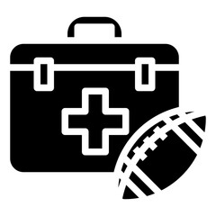 FIRST AID glyph icon