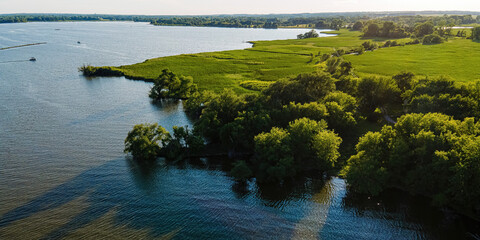 Natural View along the Fox River