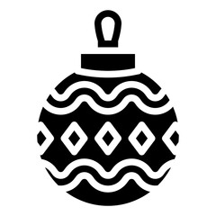 BAUBLE glyph icon