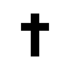 silhouette of the cross of jesus Religious Christians