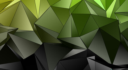 Obraz premium Abstract Low-Poly background. triangulated texture. Design 3d. Polygonal geometrical pattern. Triangular modern style