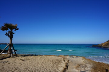 fascinating seascape in winter