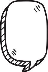 message box illustration on transparent background