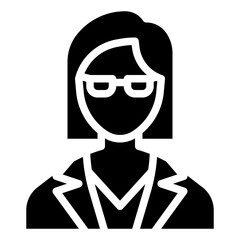 DORTOR WOMAN glyph icon