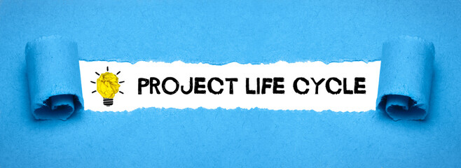 project life cycle - obrazy, fototapety, plakaty