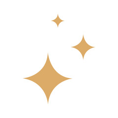 Star icons. Twinkling stars, sparkles, winkling stars vector illustration.