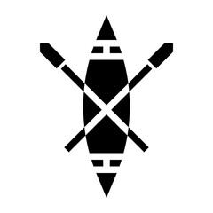 CANOE glyph icon