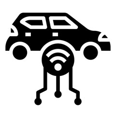 CAR glyph icon