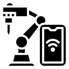 ROBOTICS glyph icon