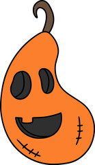 Jack O Lantern Pumpkin Illustration