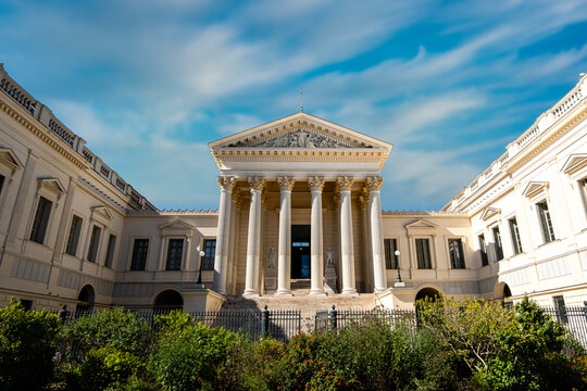 Panorama Triumphbogen Porte de Peyrou in Montpellier Frankreich