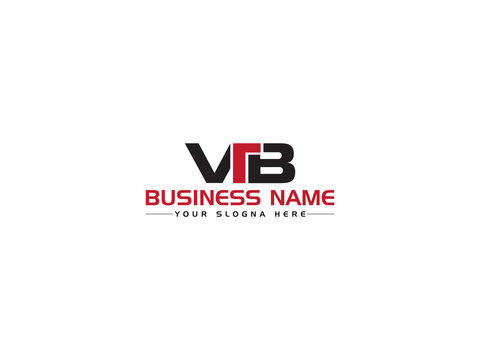 Colorful VTB Letter Logo, typography vtb Logo Letter Vector Icon Design For All Kind Of Use