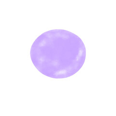 Purple Circle Watercolor 