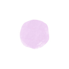 Purple Circle Watercolor