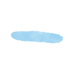Blue Watercolor Painting