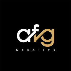 AFG Letter Initial Logo Design Template Vector Illustration